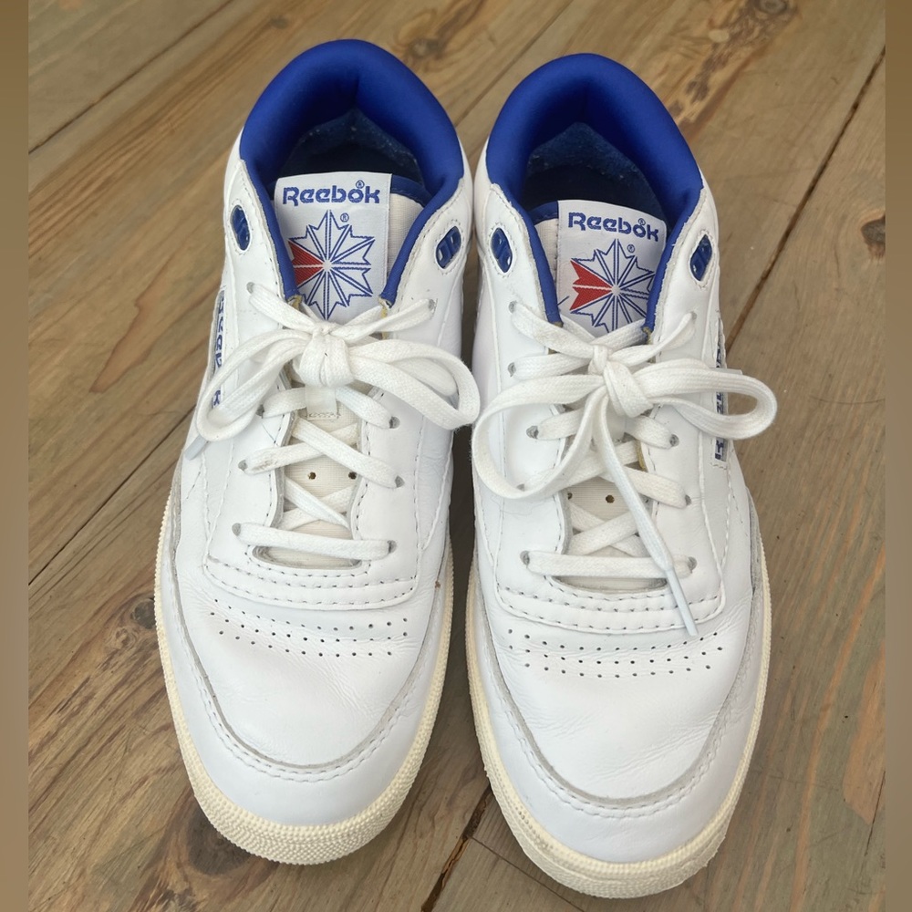 Reebok Classics white & blue Club C Mid II US 9 women / 7.5 men